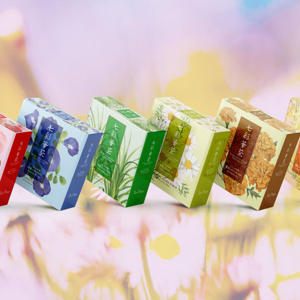 新商品】「七彩華茶～Seven Colors Flower Japanese Tea～」発売となり